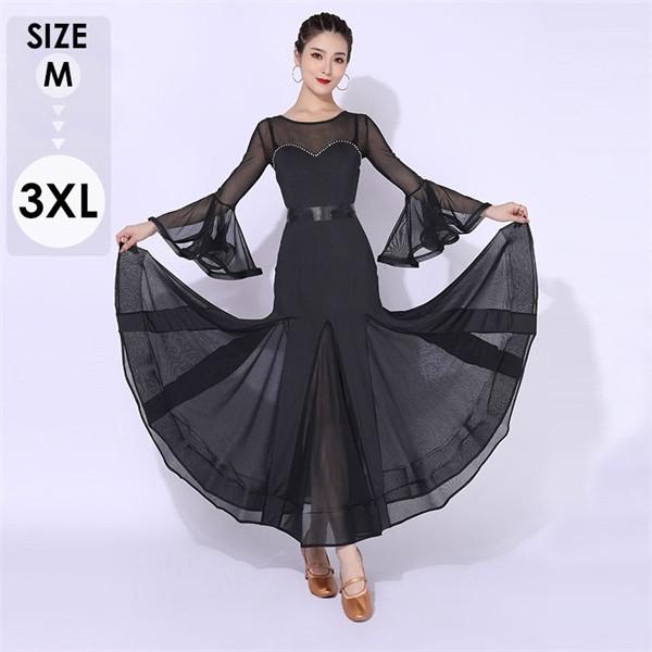 楽天市場】社交ダンスドレス 社交ダンス モダンドレス 大きいサイズ