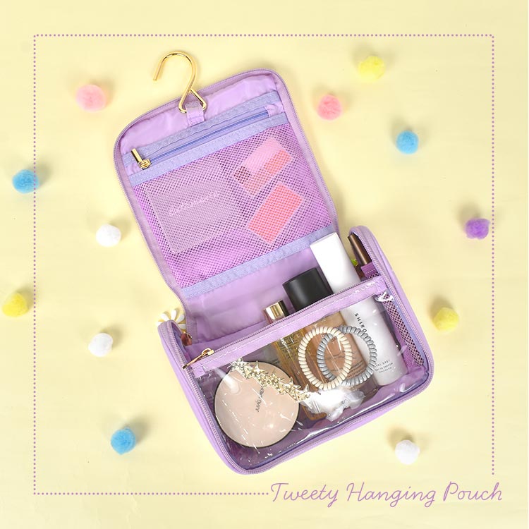 楽天市場】トラベルポーチ 吊り下げ ポーチ トゥイーティー フック