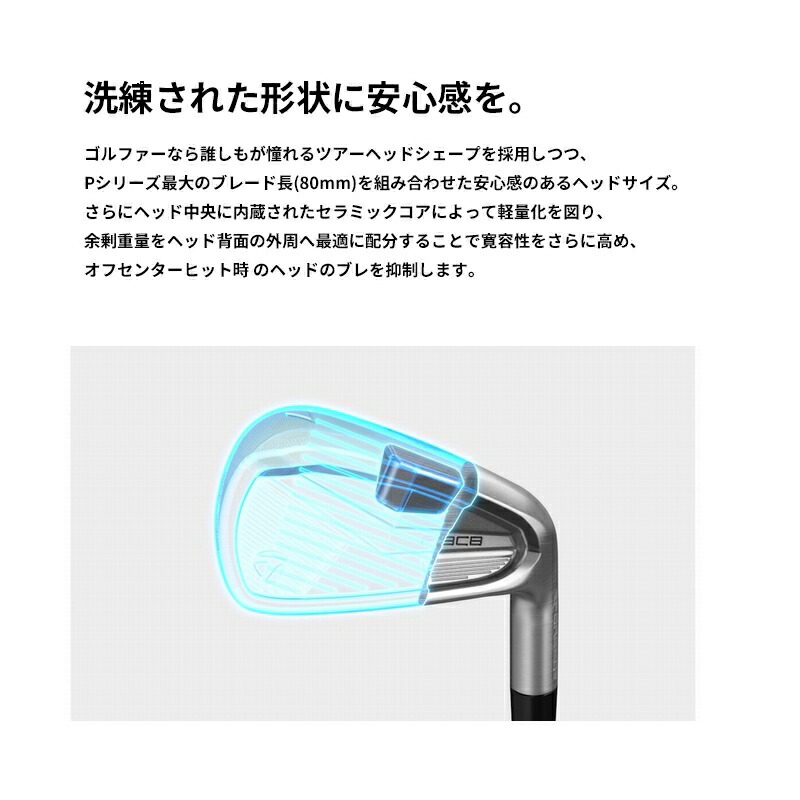 楽天市場】テーラーメイド P8CB アイアン 5本セット（#6-PW）日本正規