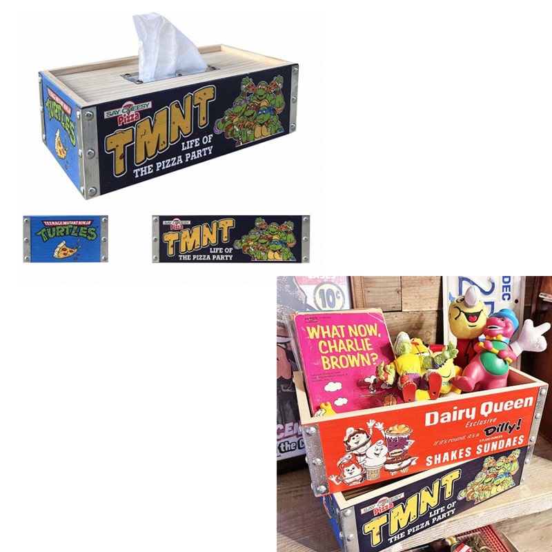 楽天市場】ティッシュケース 木製 タートルズ 可愛い アメリカン 亀