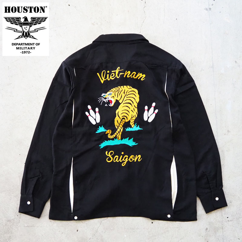 楽天市場】HOUSTON ヒューストン ボウリングシャツ 41175 メンズ