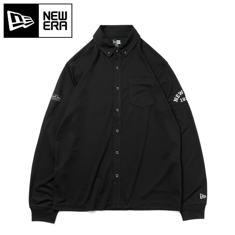 楽天市場】NEW ERA ニューエラ ゴルフ シャツ メンズ 長袖 鹿の子
