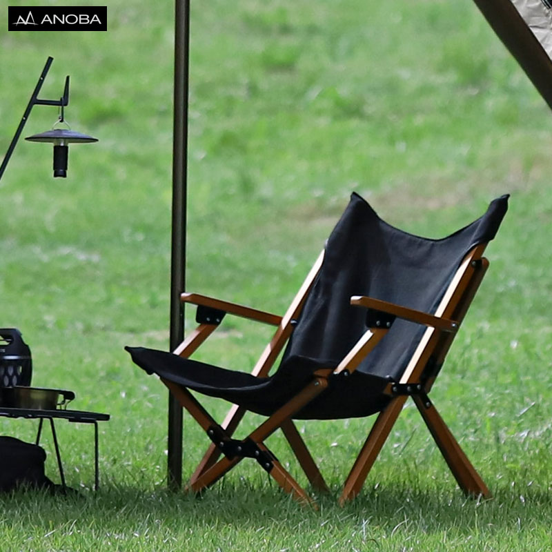 楽天市場】ANOBA アノバ チェア ロータイプ ウッド ハイバック