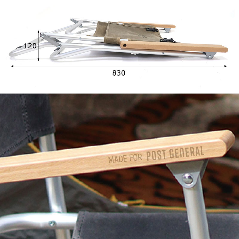 楽天市場】POST GENERAL ポストジェネラル ローバーチェア ハイ WAXED