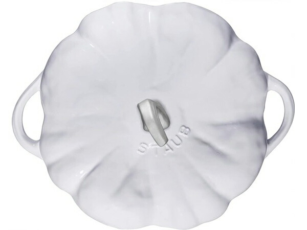 ストウブ パンプキン 24cm ホワイト STAUB パンプキンココット 【公式