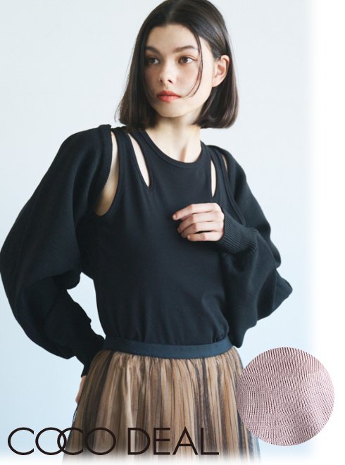 楽天市場】【即日出荷】COCODEAL ココディール ミニボレロ 24春夏