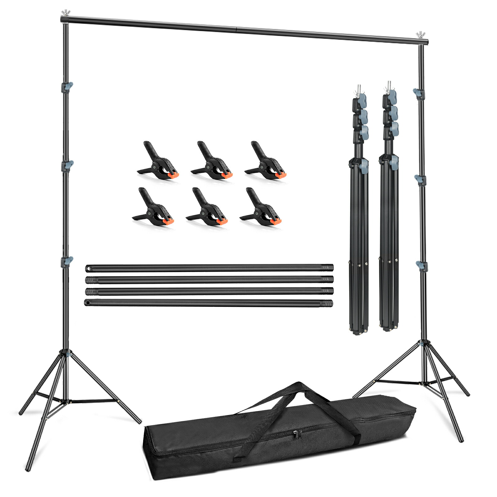 楽天市場】Hemmotop 背景 撮影 スタンド 280 x 300cm 背景紙 スタンド