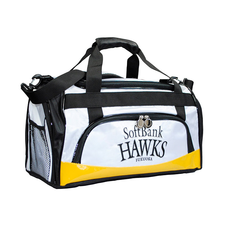 楽天市場】福岡ソフトバンクホークス ボストンバッグ レザックス[プロ