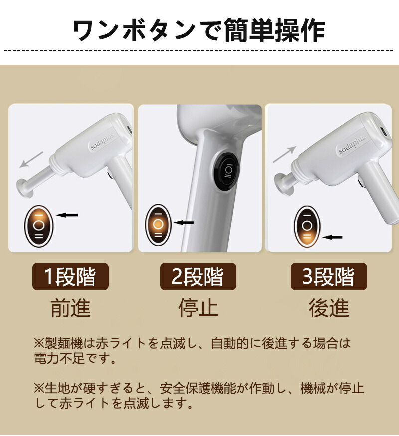 楽天市場】製麺機 電動 麺機 ラーメン製麺機 絞り器 ハンディー 小型