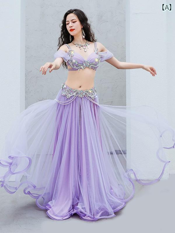 楽天市場】ベリーダンス パフォーマンス 衣装 フェアリー 二重層