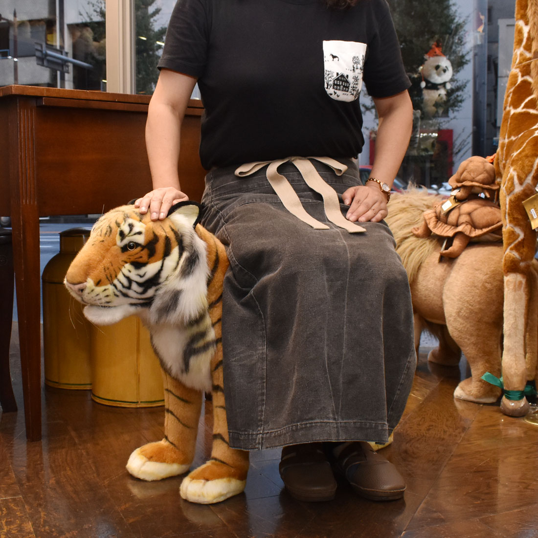 楽天市場】ハンサ HANSA 椅子 スツール トラ 76cm TIGER STOOL 耐荷重