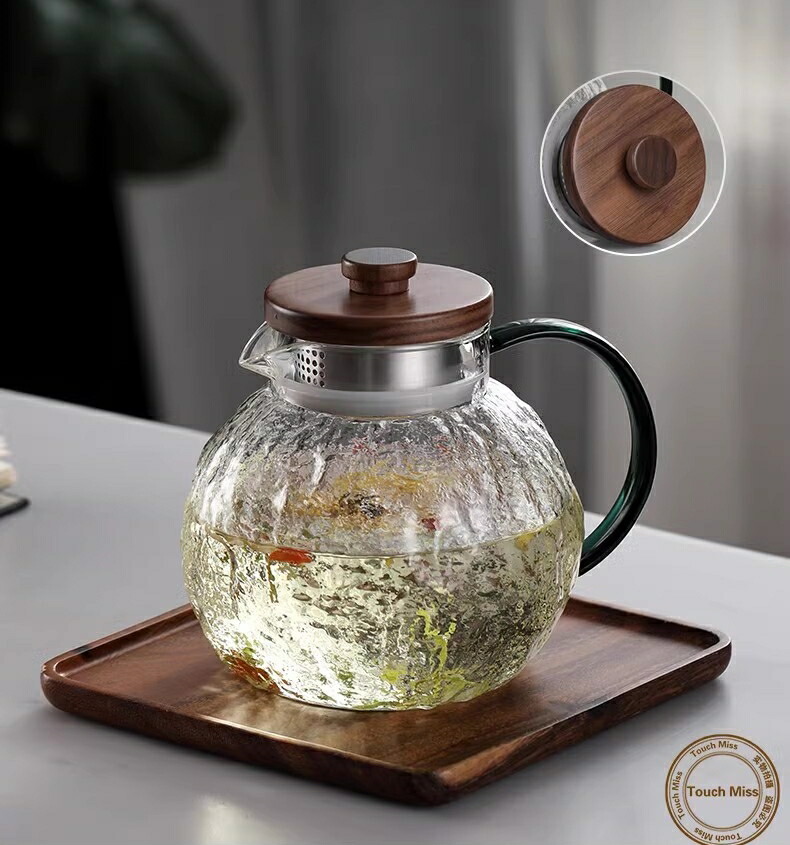 楽天市場】【直火可・1300ml】丸々 冷水筒 耐熱ガラス 麦茶ポット