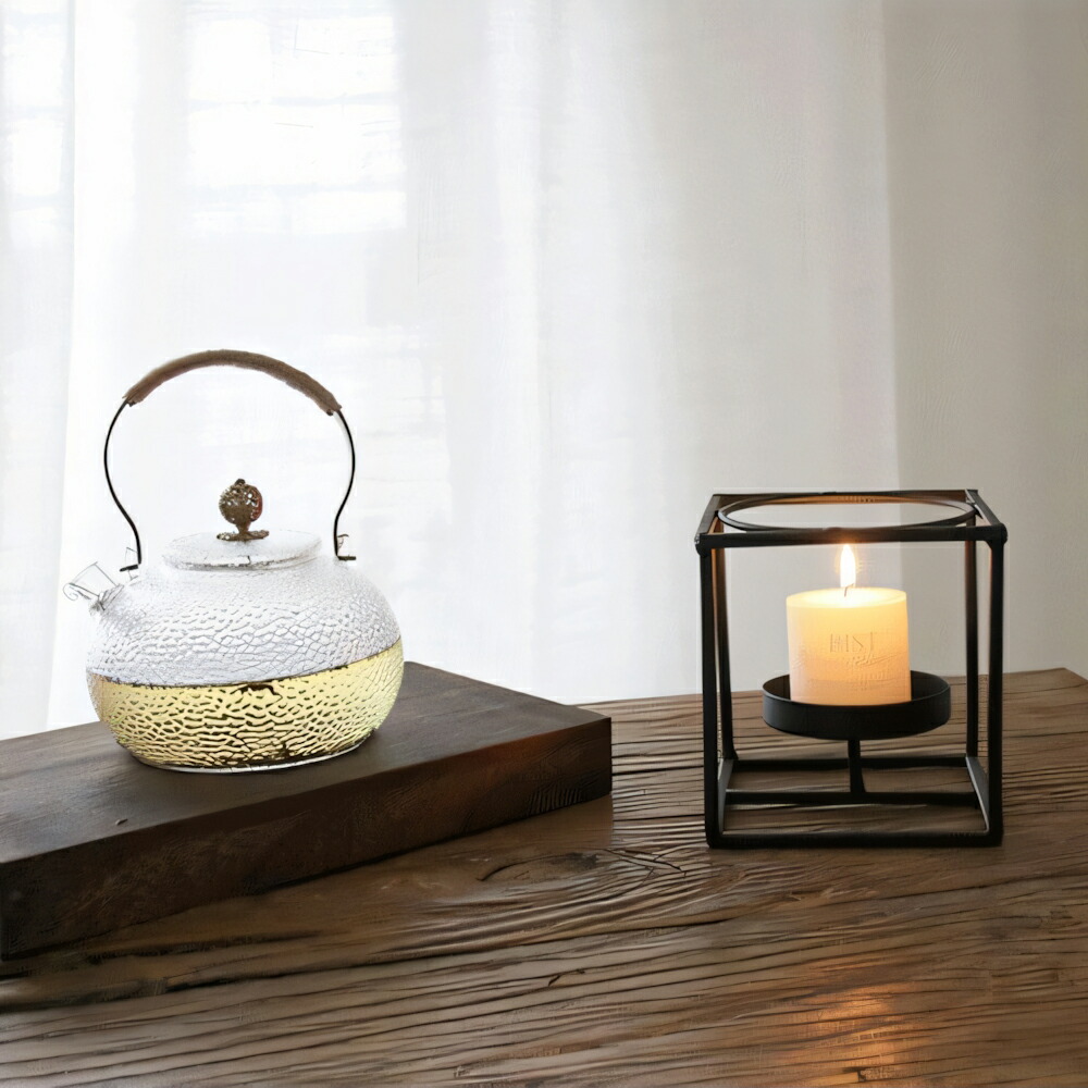 楽天市場】IwaiLoft 癒し空間づくり アート 鉄 ティーウォーマー