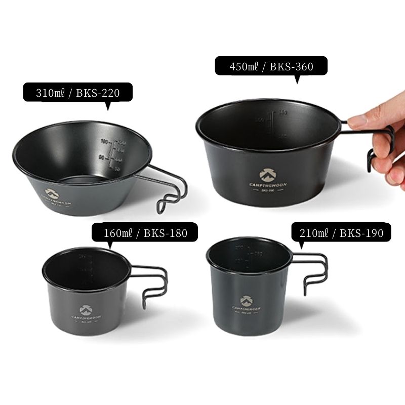 INOUT ブラック シェラカップ 4個セット INOUT ブラック シェラカップ