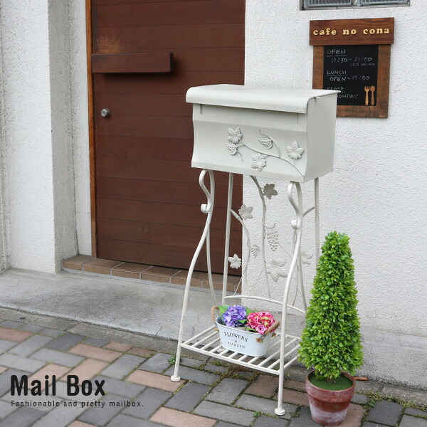楽天市場】郵便ポスト スタンドタイプ Winely ワイナリー アンティーク