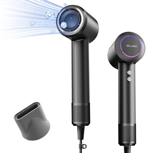 楽天市場】【3倍速乾力】PLUZZ大風量ドライヤー軽量·美髪ヘア