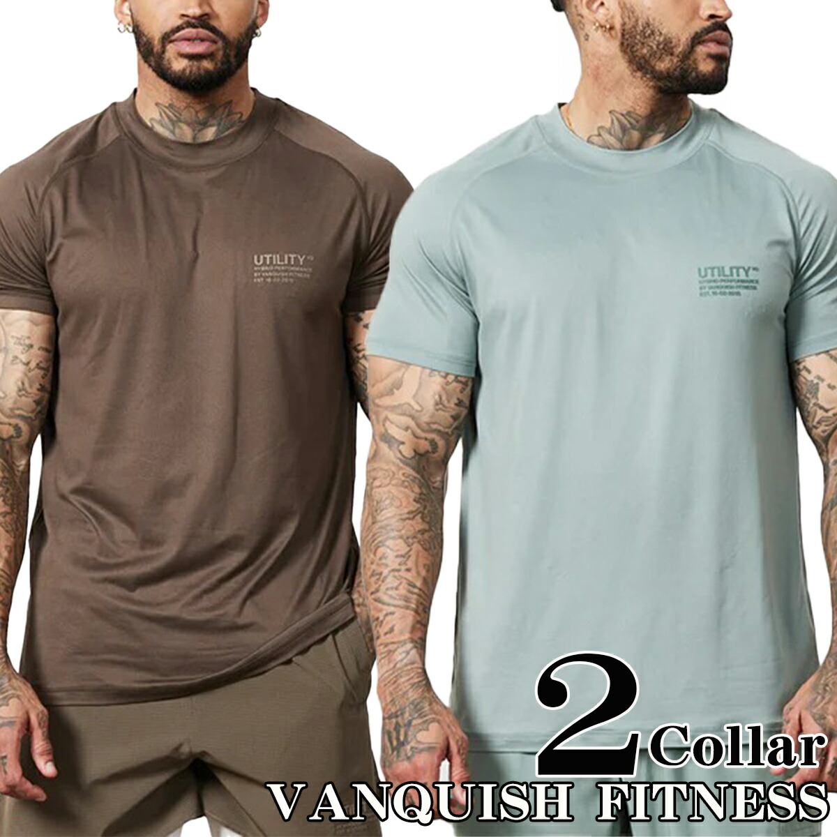 楽天市場】ヴァンキッシュ Tシャツ VANQUISH FITNESS スリムフィット