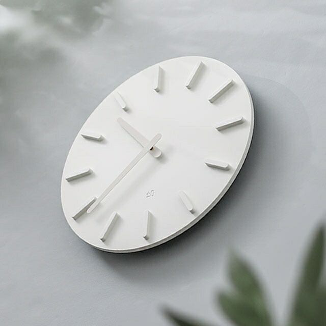 楽天市場】プラスマイナスゼロ 壁掛け時計 北欧 モダン ウォール