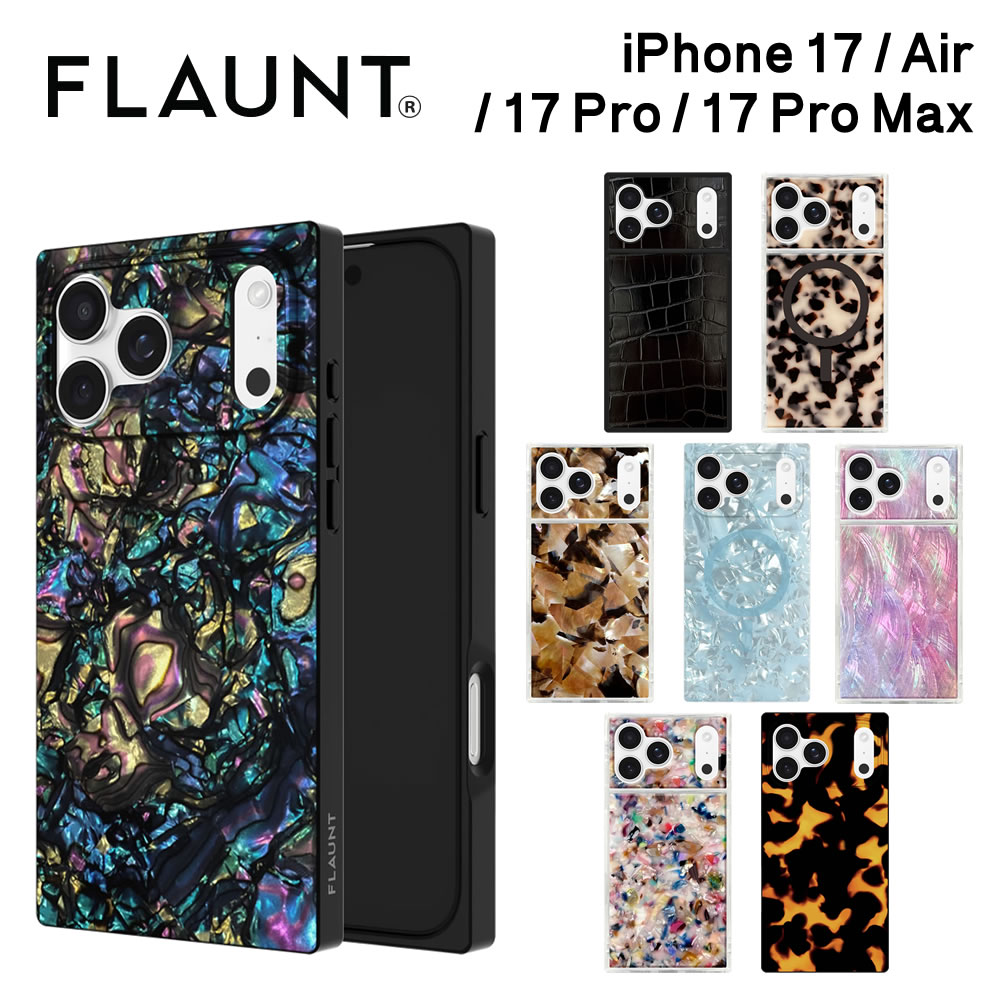 楽天市場】FLAUNT Square MagSafe Case for iPhone Air iPhone17 17Pro