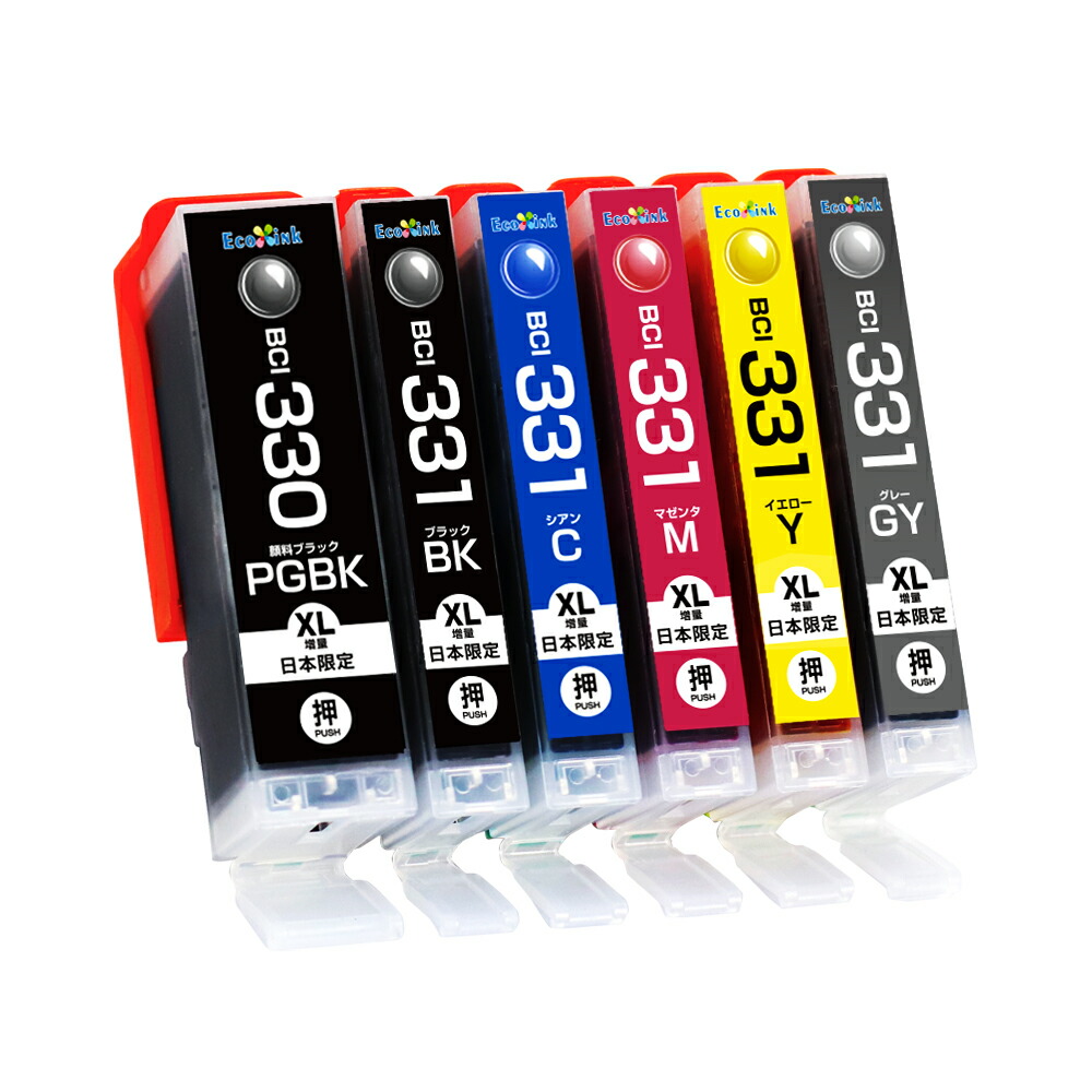 楽天市場】【楽天スーパーSALE☆20%OFF】BCI-331XL+330XL / 6MP 互換