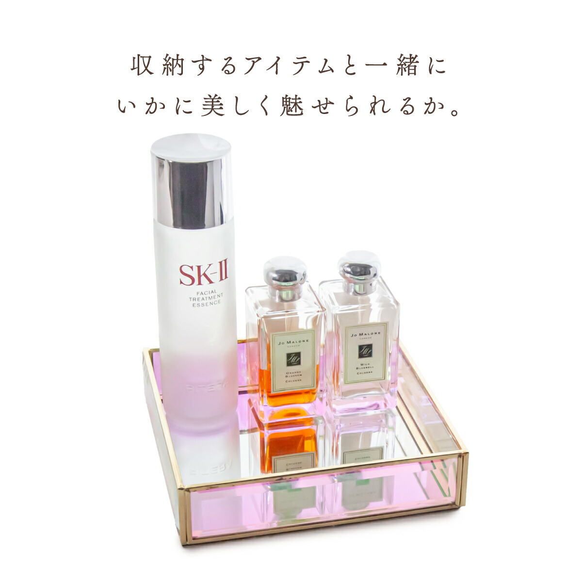 楽天市場】Moosy Life オーロラガラス ゴールド ミラー ジュエリー