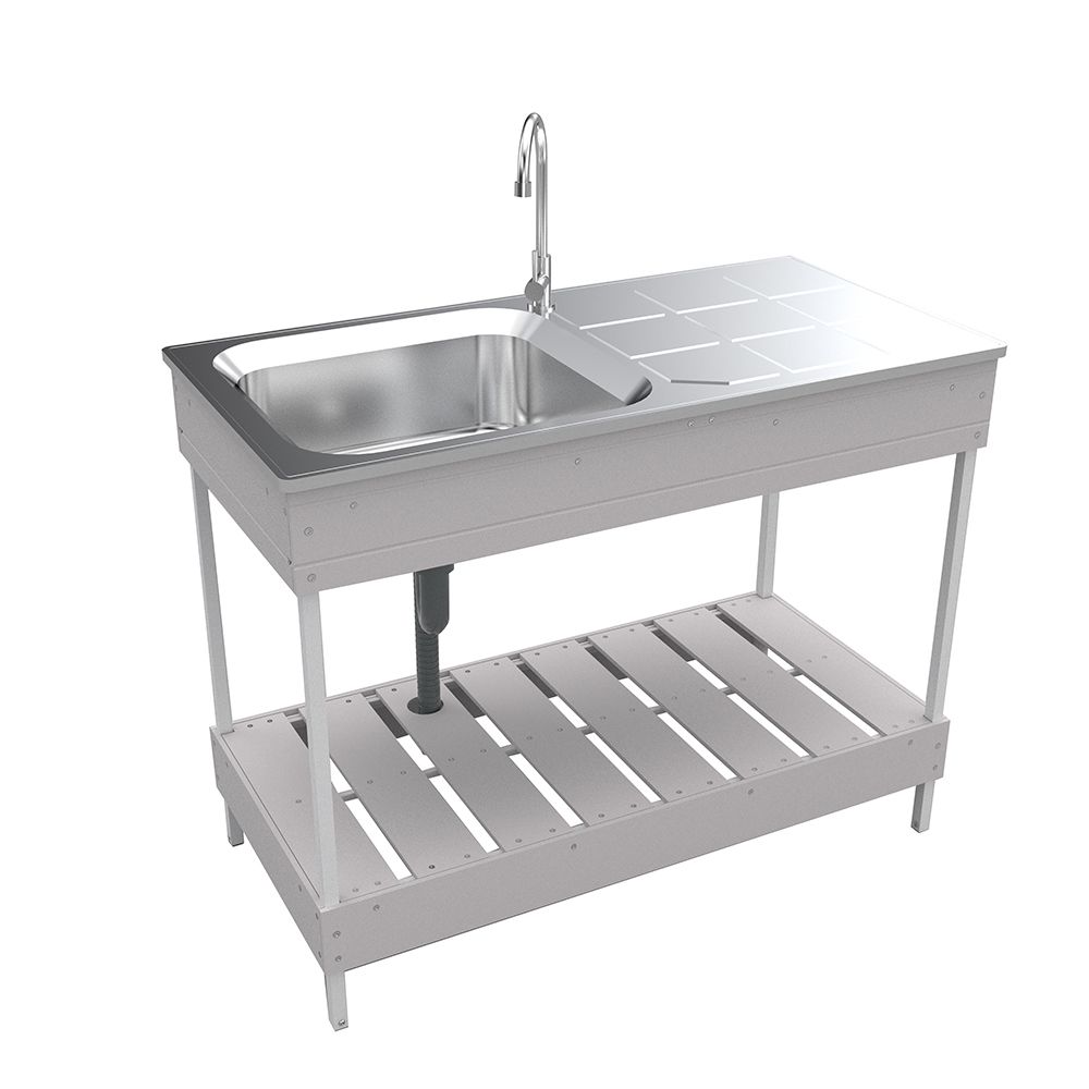 楽天市場】＼19％OFF／人工木ガーデンシンク 大 aks47717エクステリア