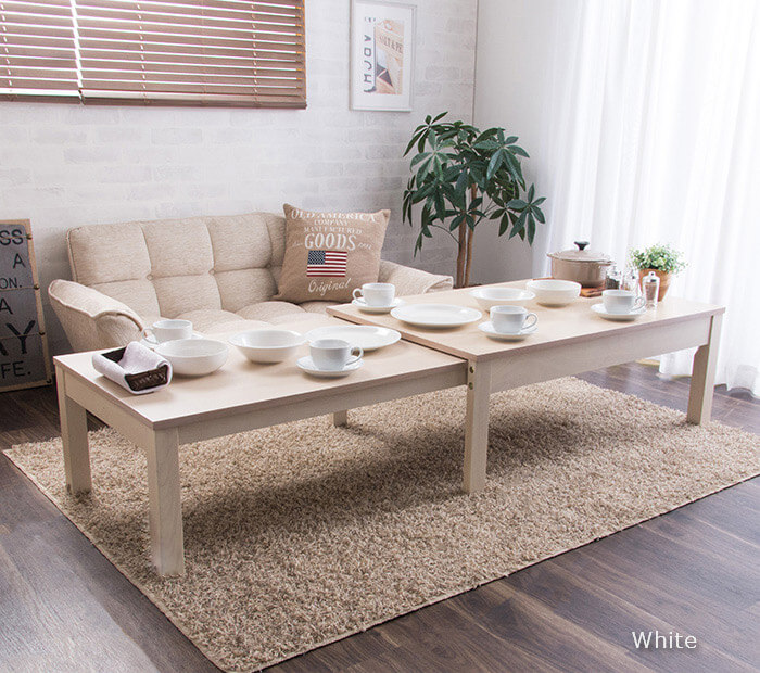 楽天市場】＼10％OFF／センターテーブル 伸縮センターテーブル