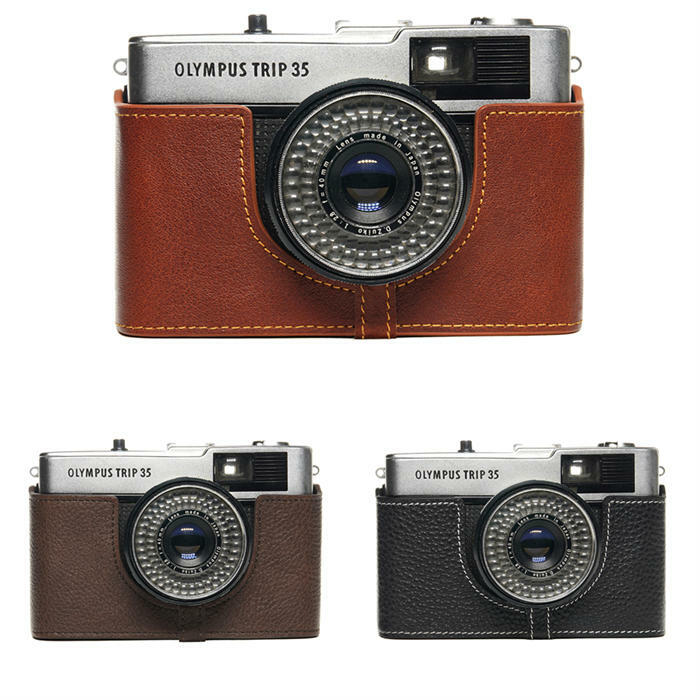 楽天市場】TP Original Olympus Trip35 専用 ブルタイプ 本革 ボディ