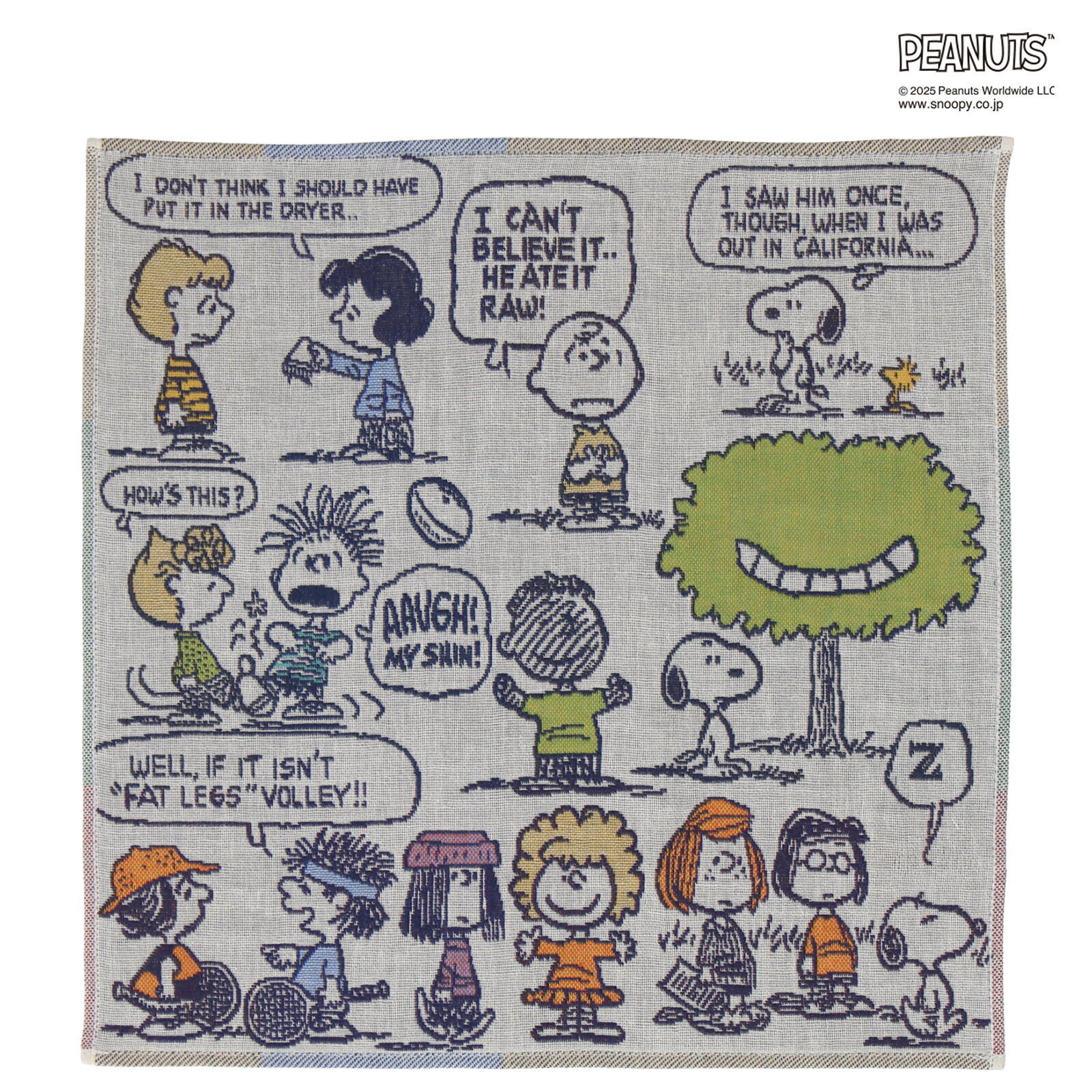 楽天市場】【 スヌーピー 】3重ガーゼ 約 横34cm×縦34cm 【2026SS