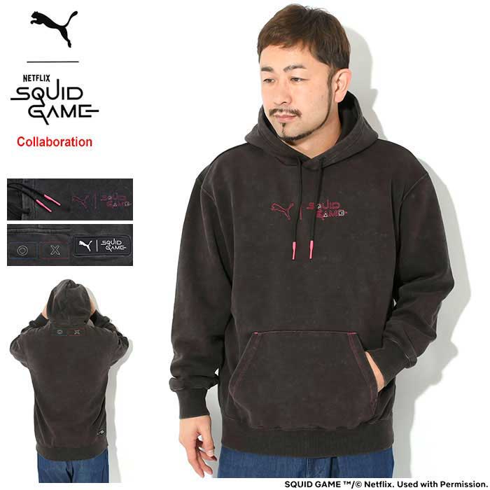 楽天市場】プーマ PUMA パーカー プルオーバー メンズ イカゲーム