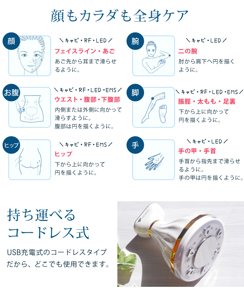 楽天市場】【半額以下！27500→5980円】 美容器 EMS キャビテーション