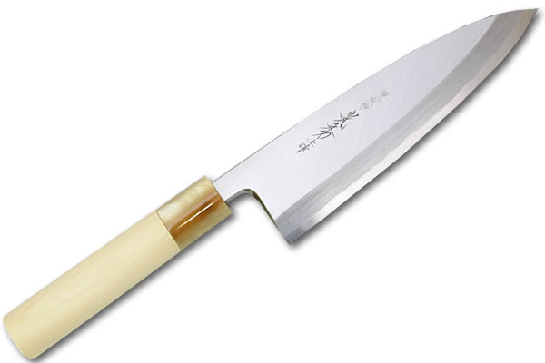 楽天市場】堺一文字光秀 白鋼 鍛 霞研 出刃包丁の通販