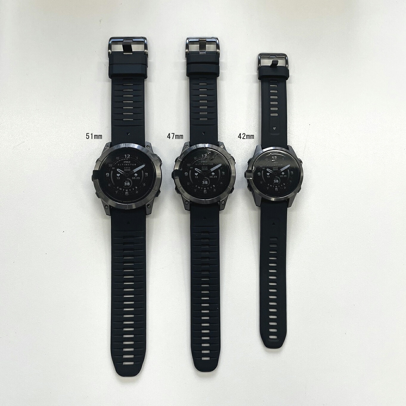 楽天市場】ガーミン epix Pro (Gen2) 51mm Sapphire Carbon Gray DLC