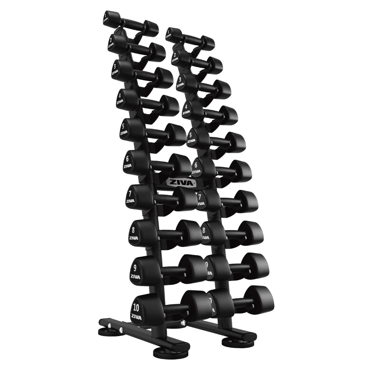 楽天市場】【業務用】ダンベルラック 10ペア 20個 1-10kg収納 保管