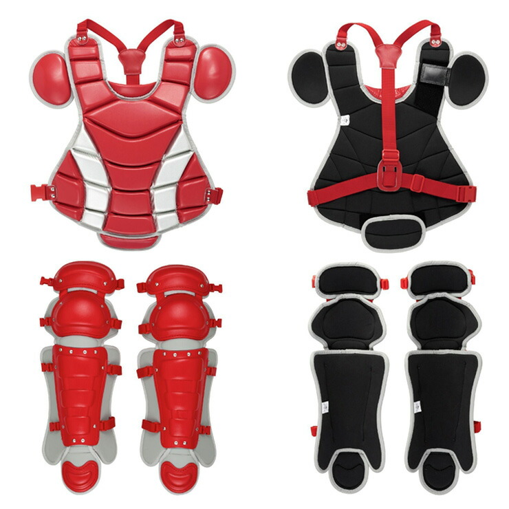 楽天市場】ミズノ 硬式 キャッチャー防具 カラー 3点セット マスク