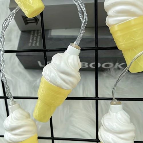楽天市場】Ice Cream String Light LED 10球 アイスクリーム
