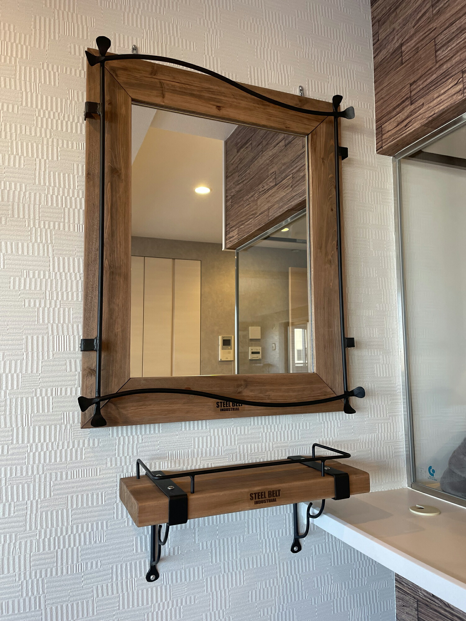 楽天市場】鏡 壁掛け ミラー ウォールミラー おしゃれ 洗面鏡