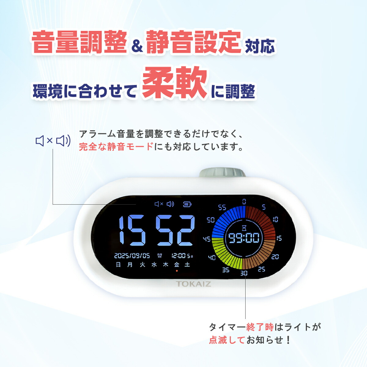 楽天市場】SS期間680円OFFクーポンあり! 学習タイマー かわいい 静音