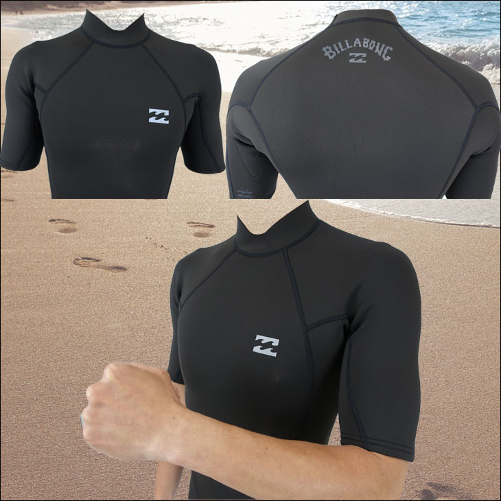 楽天市場】23 BILLABONG ビラボン ABSOLUTE SS TOP ウェットジャケット