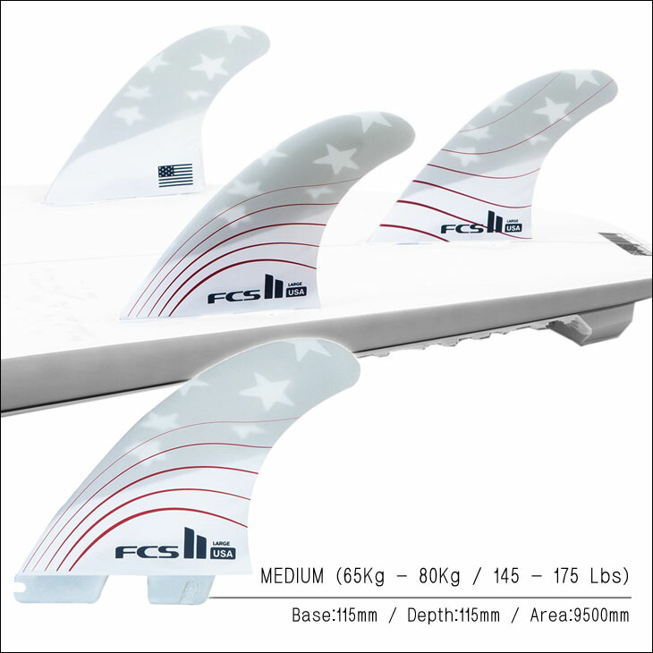 楽天市場】FCS2 フィン The USA Series Limited Edition コロヘ