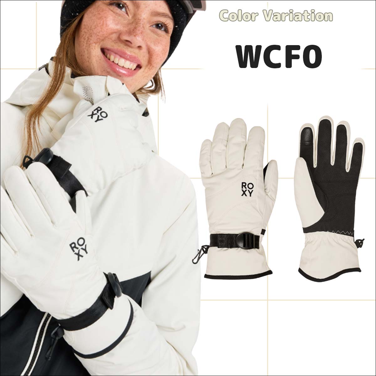 楽天市場】25/26 SNOW ROXY ロキシー 手袋 ジェッティ ソリッド