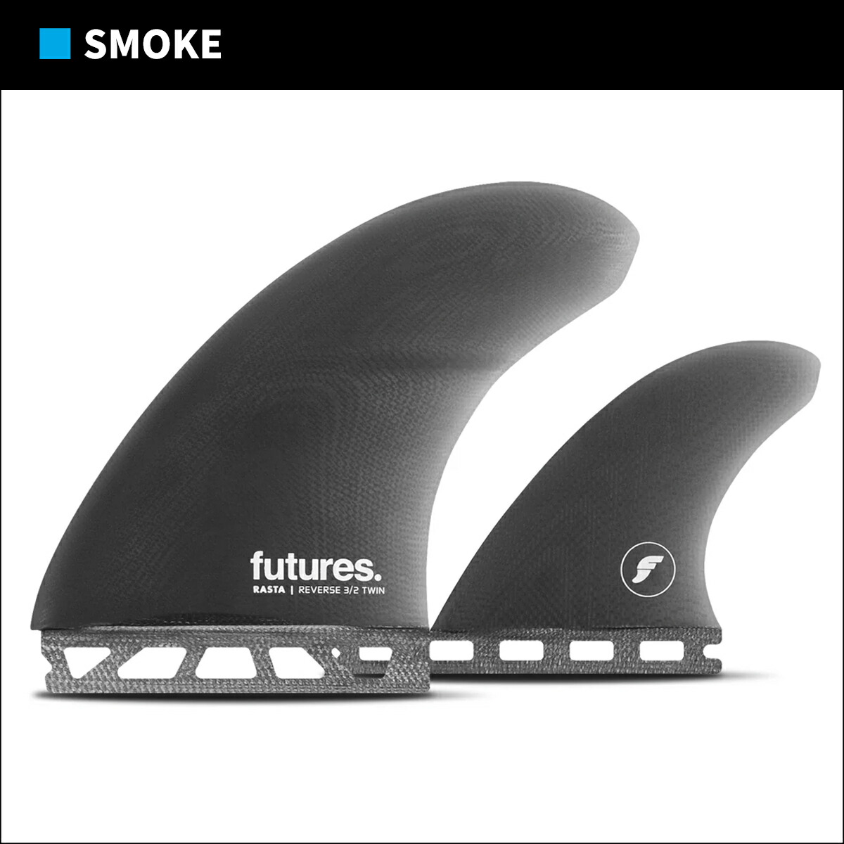 楽天市場】futures. フューチャー フィン ツイン+スタビ 2+1 ラスタ