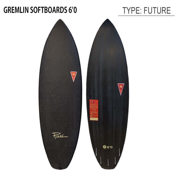 楽天市場】PYZEL パイゼル GREMLIN SOFTBOARD グレムリン ソフトボード
