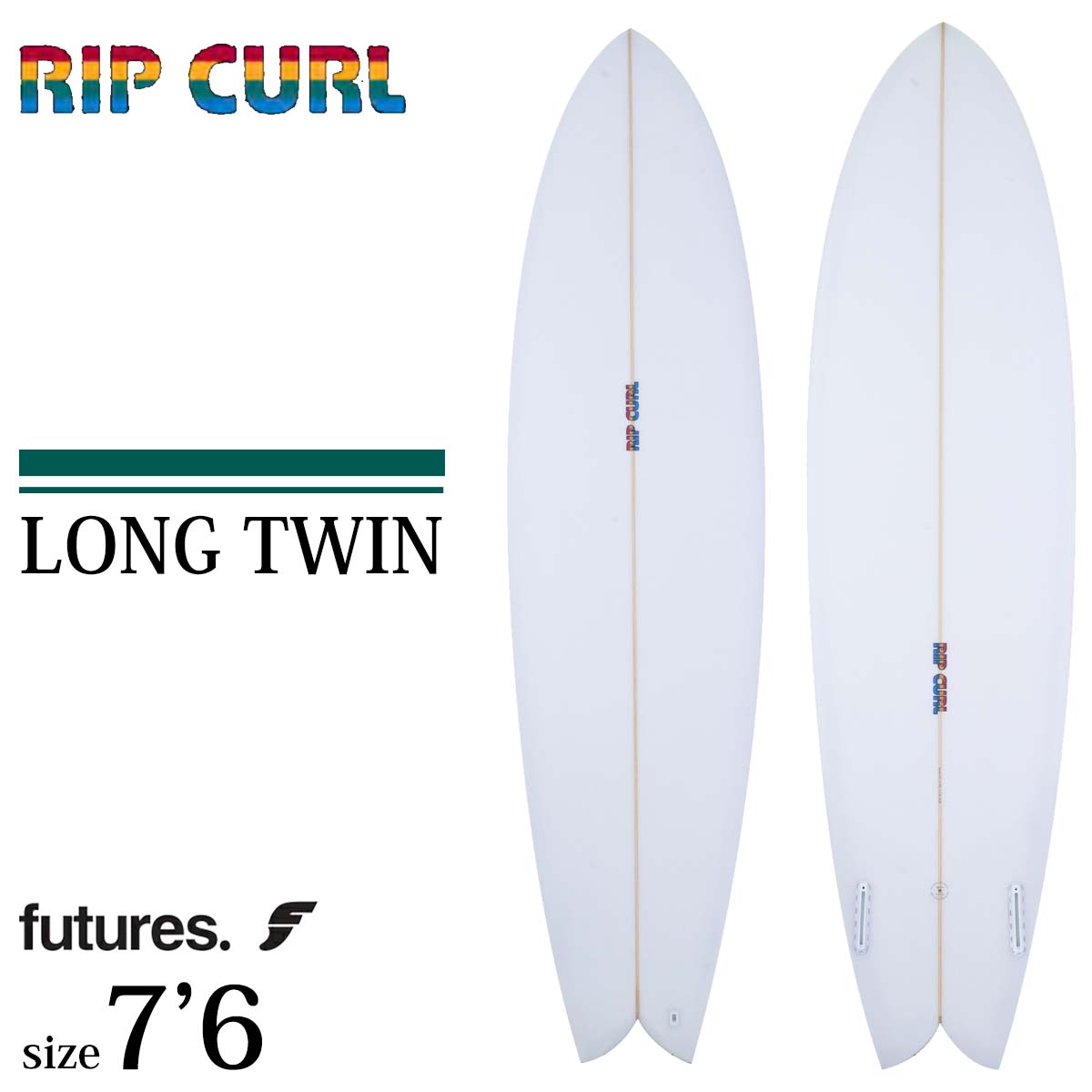 楽天市場】25 RIP CURL リップカール サーフボード ロングツイン