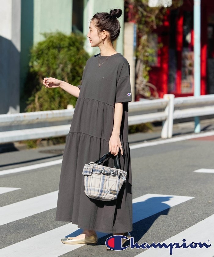 FREAK'S STORE｜別注 ティアード 切り替え ワンピース【限定展開