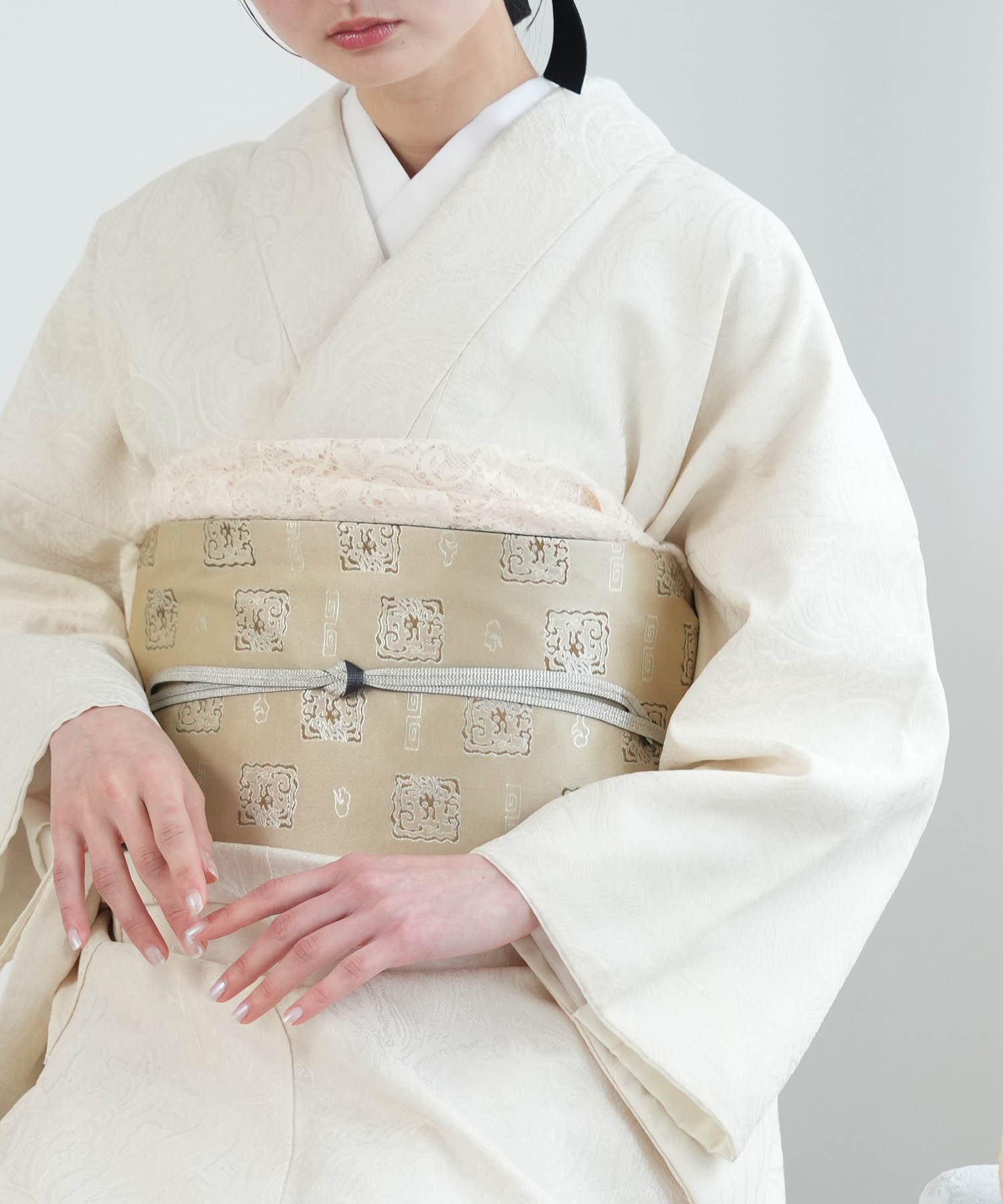 utatane｜ニコアンティーク リバーシブル 龍文 半幅帯 | Rakuten