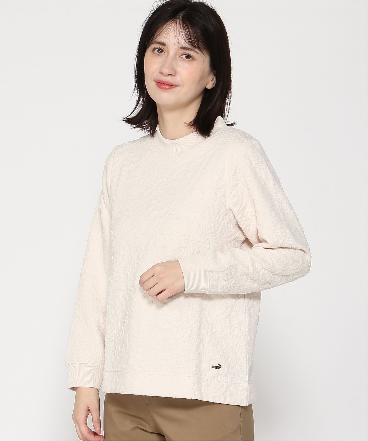 楽天市場】モックネック スエット（レディースファッション）の通販