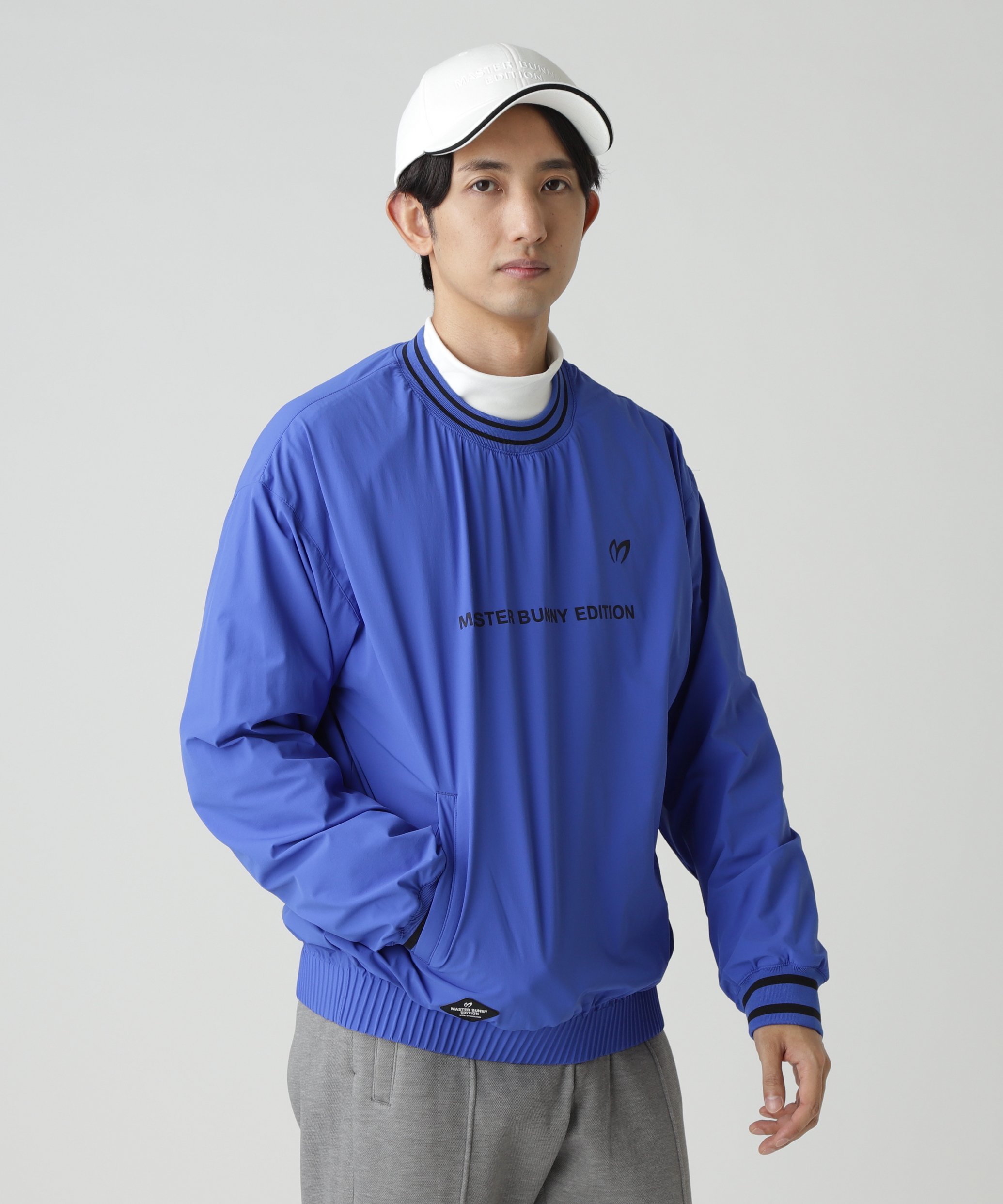MASTER BUNNY EDITION｜ナイロンストレッチクルーネックプルオーバー