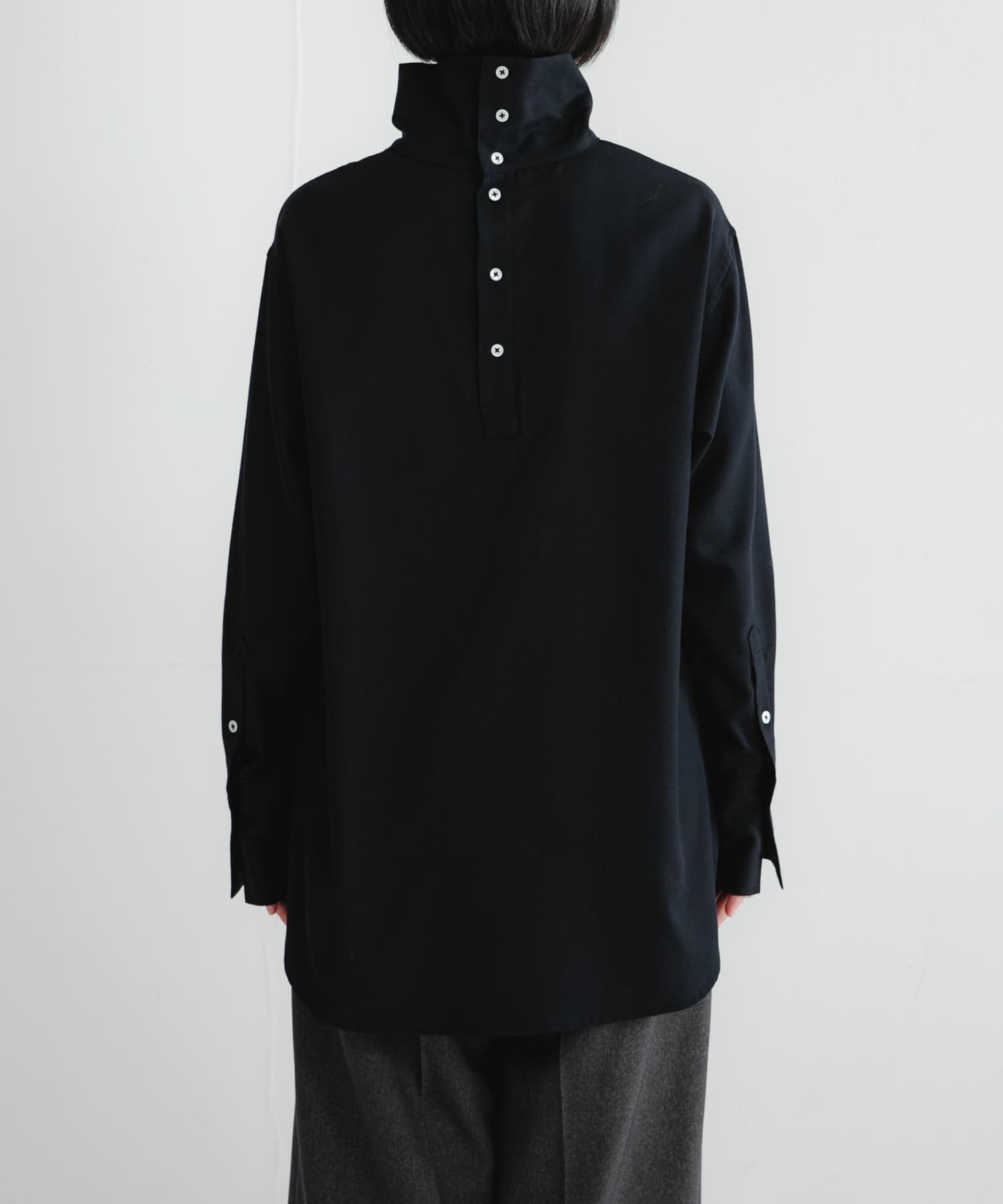 URBAN RESEARCH｜TRソフトツイルハイネックシャツ | Rakuten Fashion