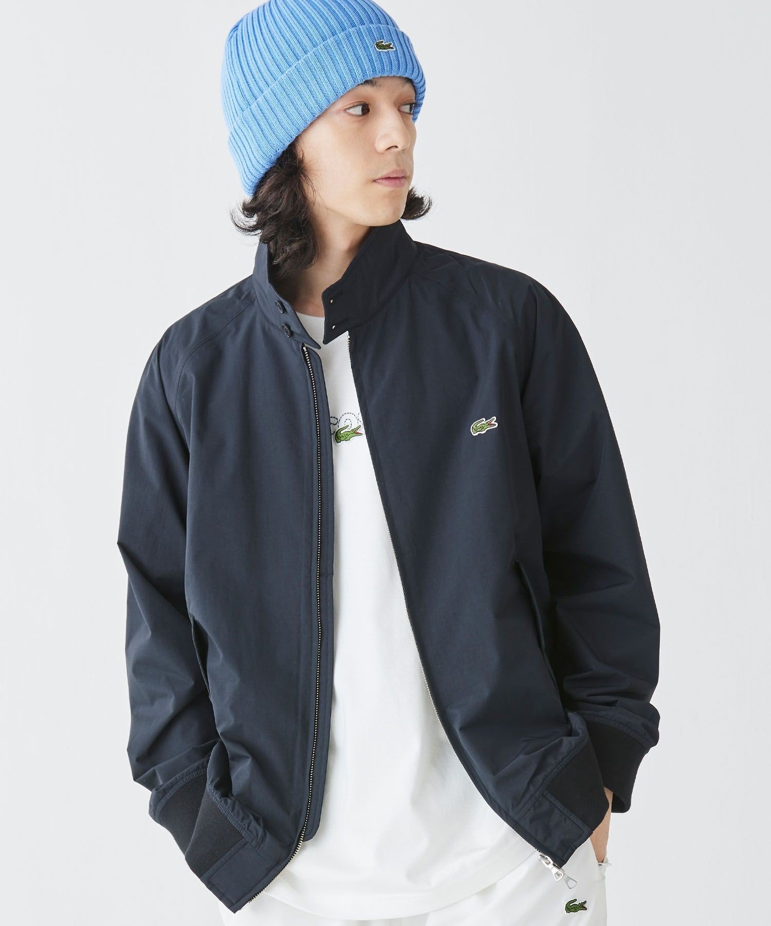 LACOSTE｜2.5レイヤースイングトップ スタンドジップジャケット
